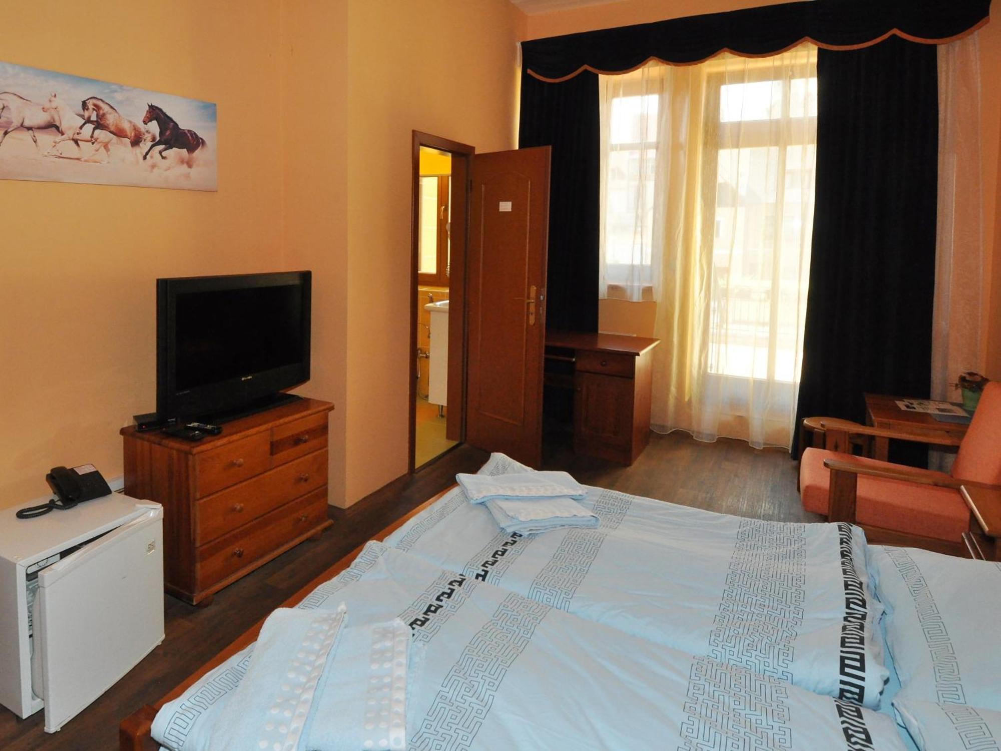 Hotel U Radnice لوني الغرفة الصورة